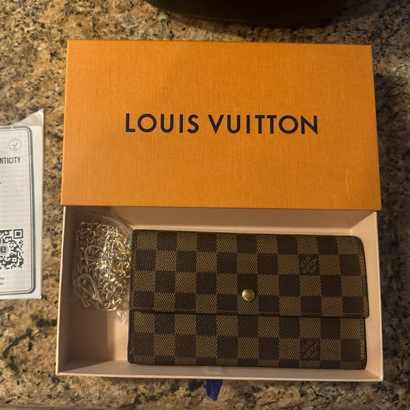 Louis Vuitton Handbags - Louis Vuitton Damier Ebene Wallet on Chain